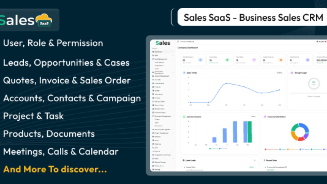 Salesy SaaS v7.0 Business Sales CRM Nulled