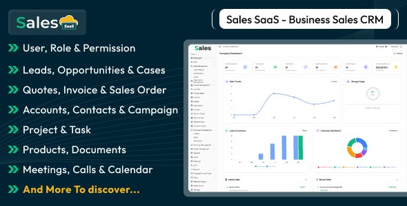 Salesy SaaS v7.0 Business Sales CRM Nulled