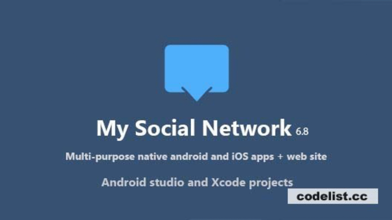 My Social Network (App and Website) v7.8 - nulled