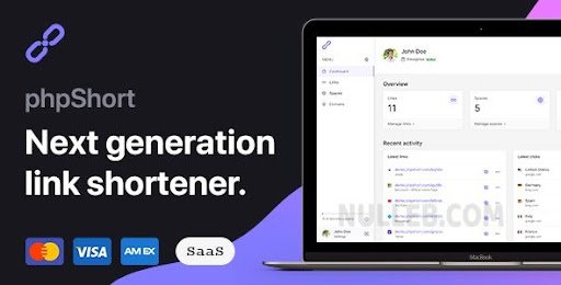 phpShort v50 URL Shortener Platform Nulled